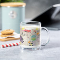 Taza de cristal transparente con estilo sencillo y mil posibilidades