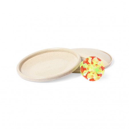 Juego de palas con pelota de ventosas