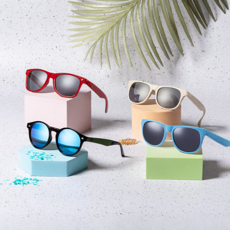 Gafas De Sol Con Cristales Efecto Espejo De Materiales Reciclados Varios Modelos A Elegir