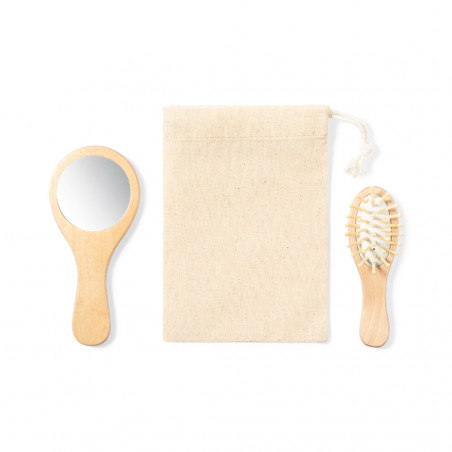 Regalos Originales Espejo y Cepillo en Bolsa