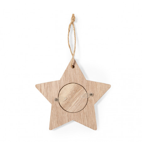 Adornos de Navidad de Madera con Foto Personaliza tu Árbol con un Toque Especial