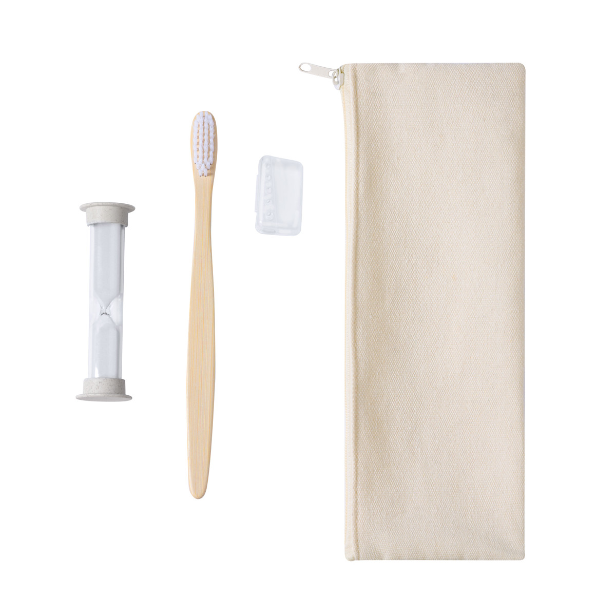 Cepillo de dientes y reloj de arena eco completo para niños
