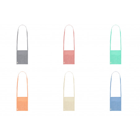 Bolsa portatodo de algodón con asa