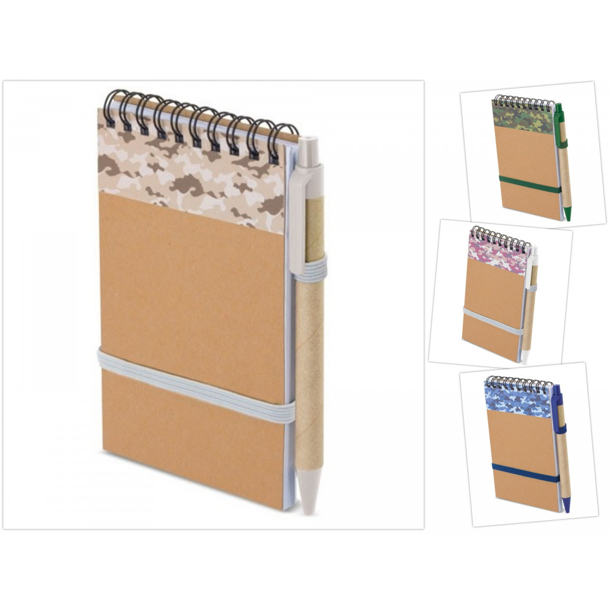 Recuerdos Invitados y Empresas Libreta A6 con Bolígrafo