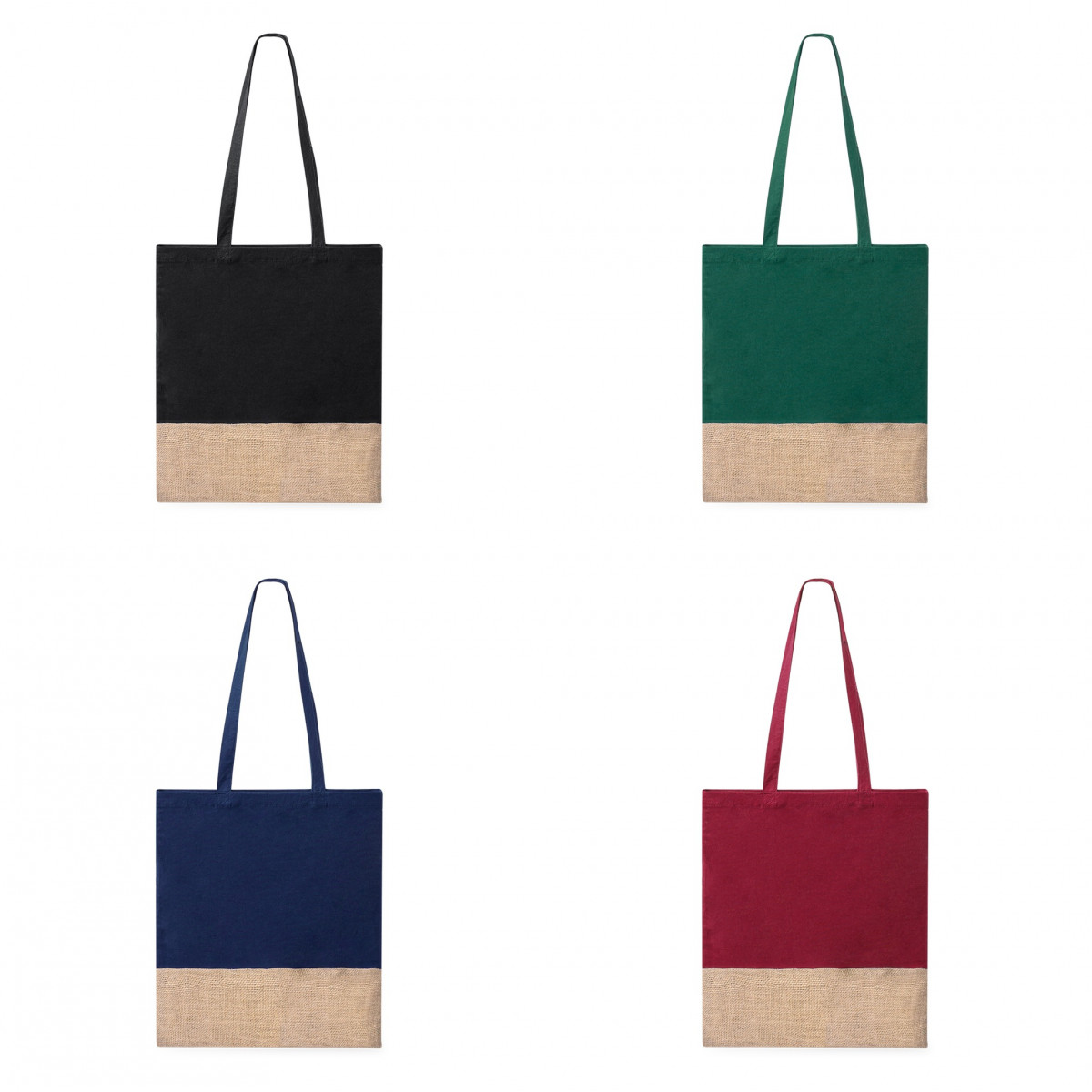 Recuerdos Mujer Boda Bolsa de Algodón con Yute