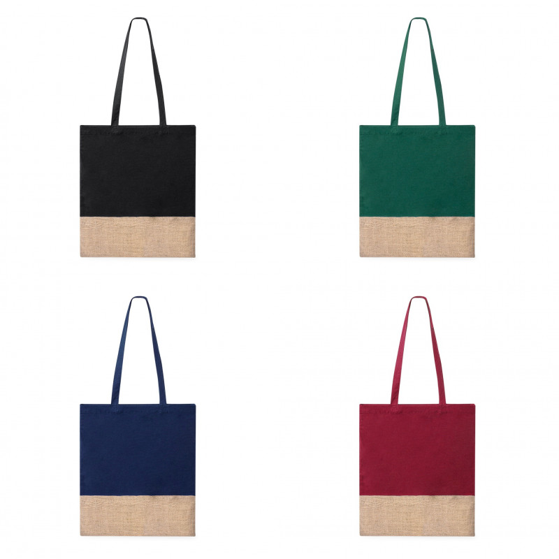 Recuerdos Mujer Boda Bolsa de Algodón con Yute