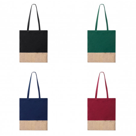 Recuerdos Mujer Boda Bolsa de Algodón con Yute