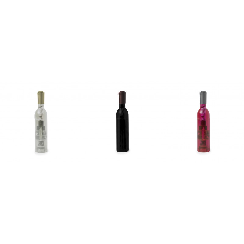 Sacacorchos con forma de botella de vino y parte trasera imantada Detalle original, útil y decorativo para eventos