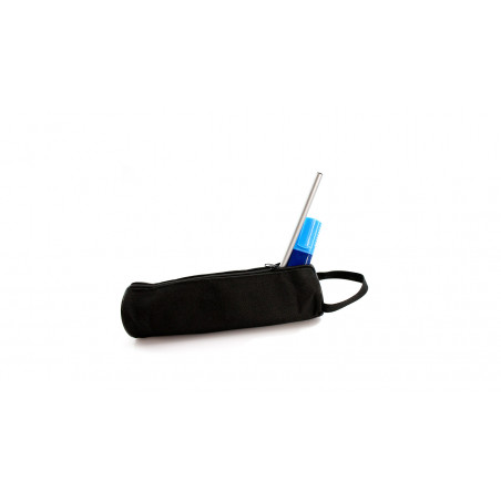 Estuche cilíndrico con cremallera en poliéster 600D: funcionalidad y color para regalar