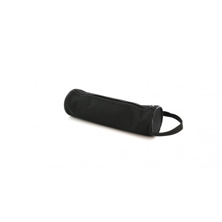 Estuche cilíndrico con cremallera en poliéster 600D: funcionalidad y color para regalar