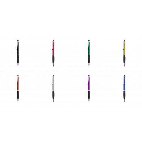 Bolígrafo táctil metálico: Elegante y práctico para invitados