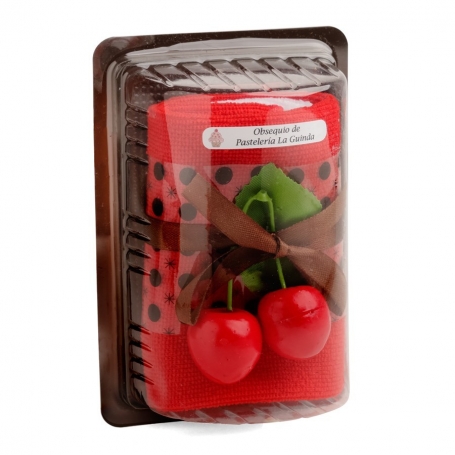 Toalla En Forma De Pastel Personalizada Ideal Para Clientes