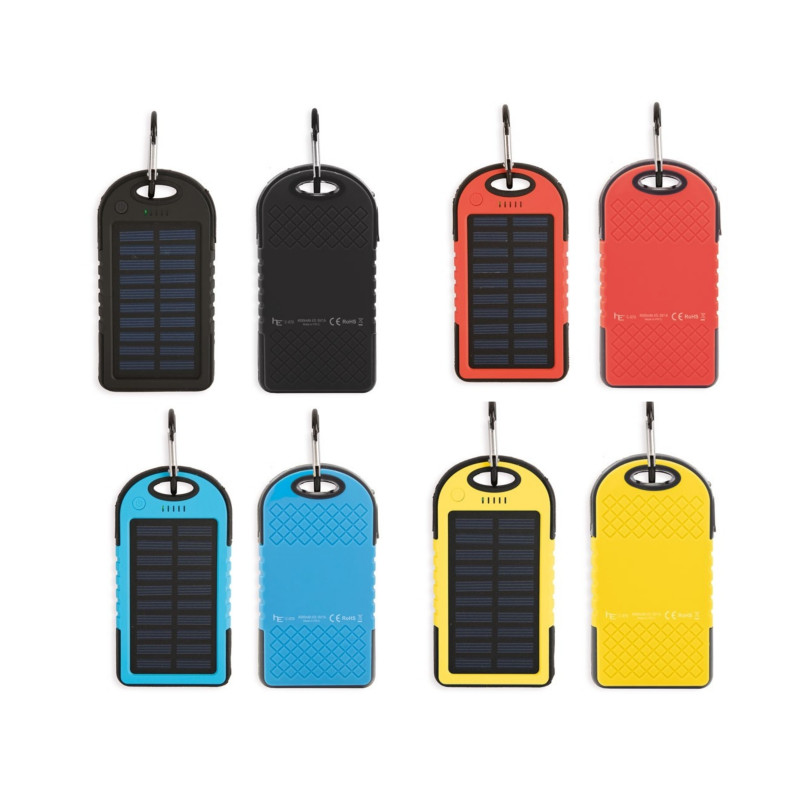 Power Bank Solar 4000 mAh Carga tus dispositivos en cualquier lugar