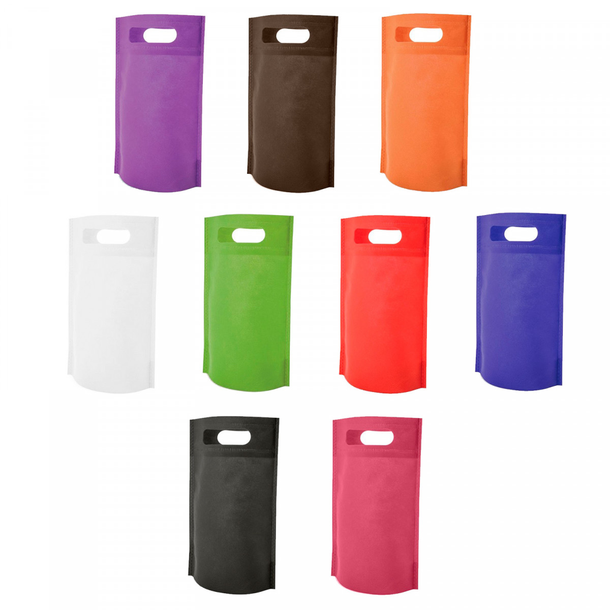 Bolsas de Non Woven con Fuelle Redondo Prácticas y Versátiles