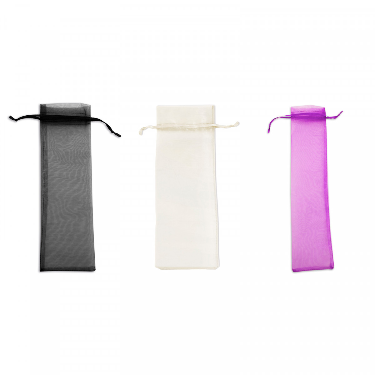 Bolsa de organza para abanicos