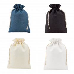 Bolsita De Tela Con Cierre De Cordón Práctica Y Elegante
