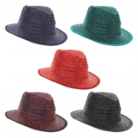 Sombrero de paja trenzada El complemento perfecto para celebraciones al aire libre