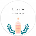 Adhesivo 3 cm personalizable