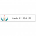 Adhesivo 5x1cm diseño para primera comunión