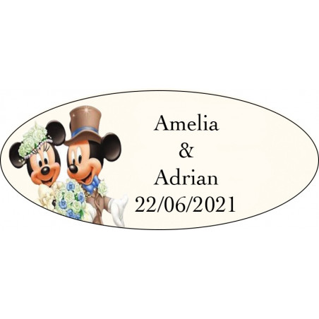 Detalles Infantiles para Bodas Lápices de Colores con Pompero Stitch