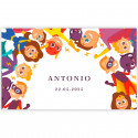 Bloc de post it con adhesivo superhéroes personalizable para detalles
