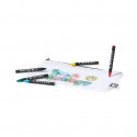 Estuche para colorear con ceras de colores y adhesivo regalo
