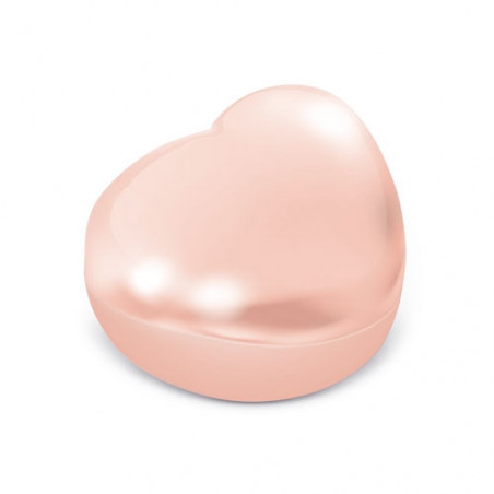 Bálsamo labial en forma de corazón y monedero con tarjeta personalizada romántica para boda