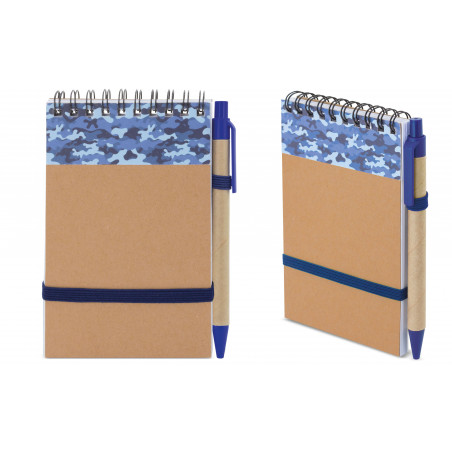 Bloc de notas con bolígrafo con adhesivo cómic de superhéroes personalizable para regalar
