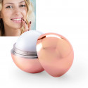 Bálsamo labial esférico oro rosa en cajita elegante para detalles
