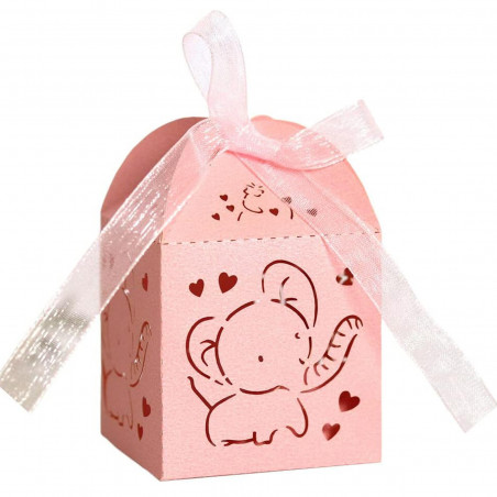 Bálsamo labial esférico oro rosa en cajita elegante para detalles