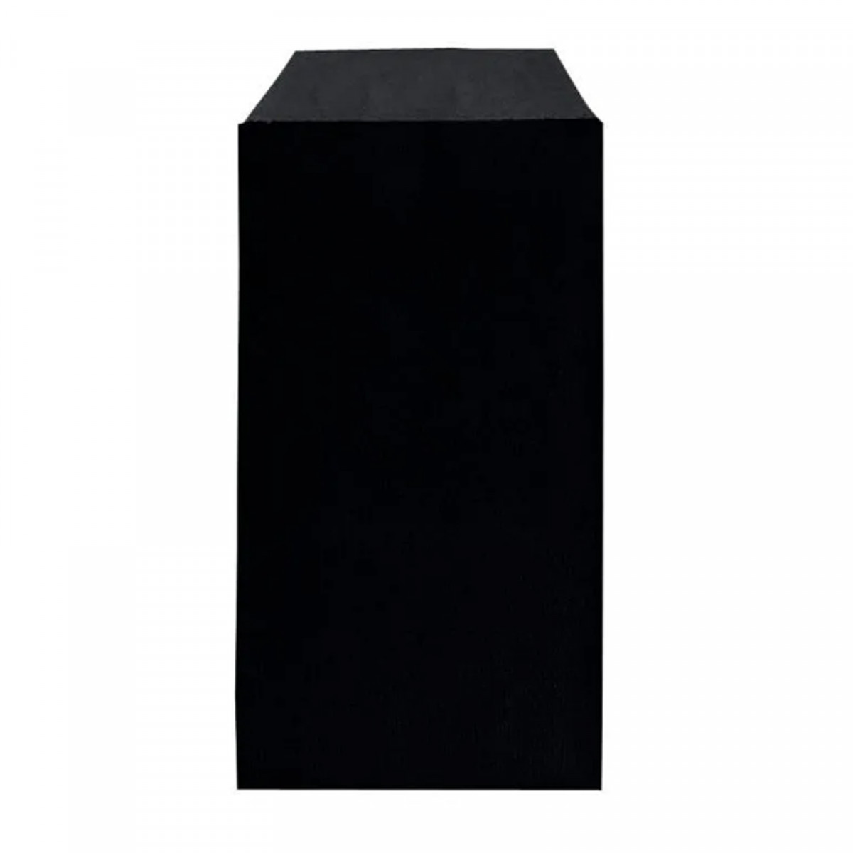 Sobre de presentación de papel kraft negro 7x13