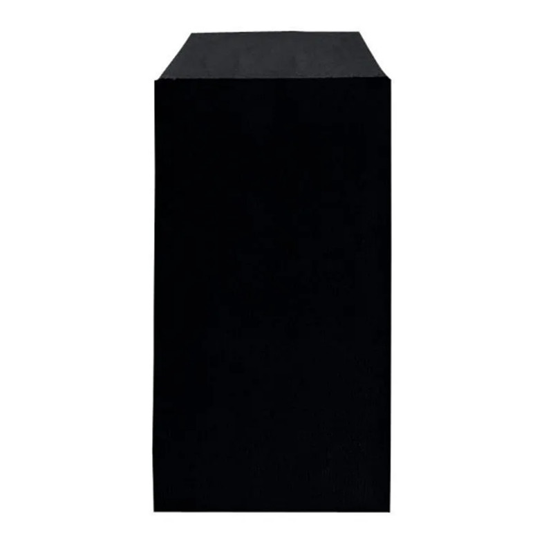 Sobre de presentación de papel kraft negro 7x13