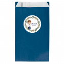 Sobre papel kraft azul marino 7x12cm con adhesivo primera comunión niño personalizable