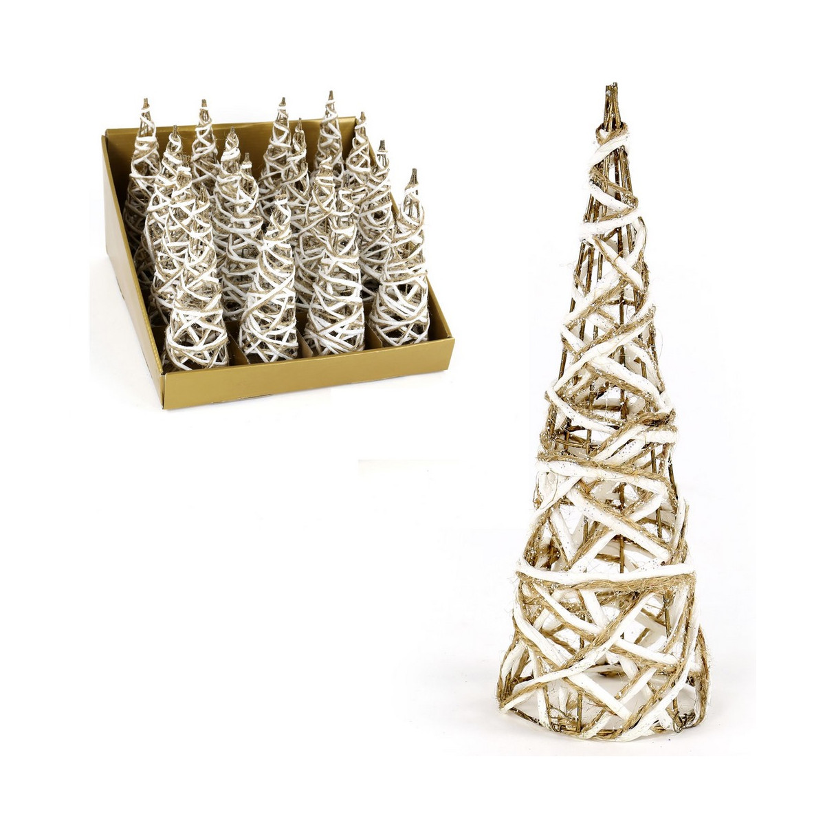 Árbol de hierro para decoración navidad