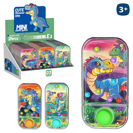 Juego de agua habilidad con diseño dinosaurios