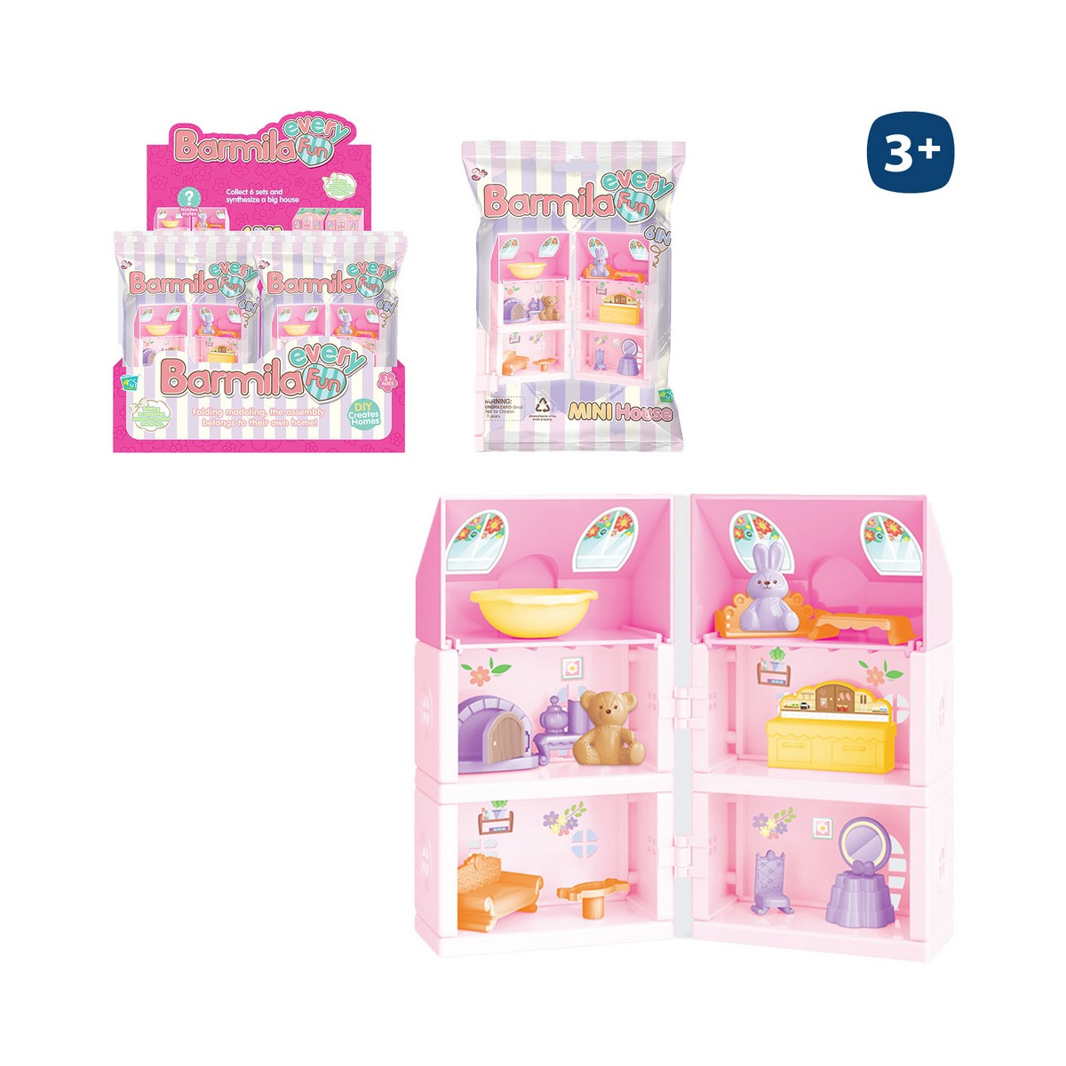 Casita de juguete mascotas para detalles