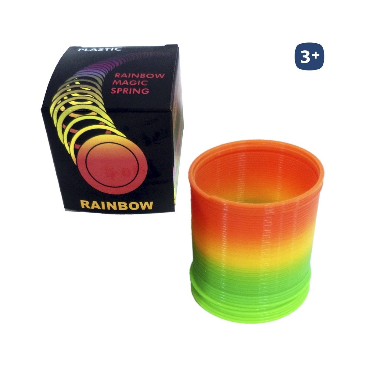 Muelle arcoiris multicolor para detalles