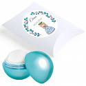 Bálsamo labial personalizado para primera comunión con estuche y pegatina decorativa