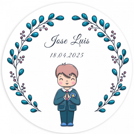 Gomas divertidas con diseño de deportes personalizada con adhesivo primera comunión