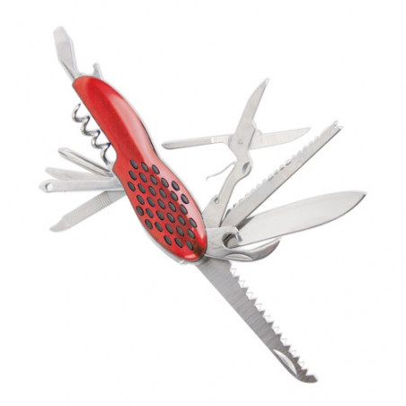 Navaja multiusos 11 accesorios de acero inoxidable con diseño ergonómico regalo práctico y versátil