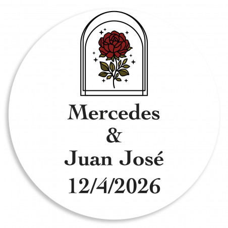 Detalles Boda Hombres Pulsera en cuero y acero inoxidable con caja de regalo personalizada