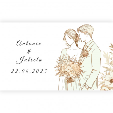 Bolígrafo de bambú con caja personalizada detalle elegante y ecológico para bodas