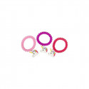Pulsera unicornio en sobre kraft rosa con adhesivo personalizable para regalar