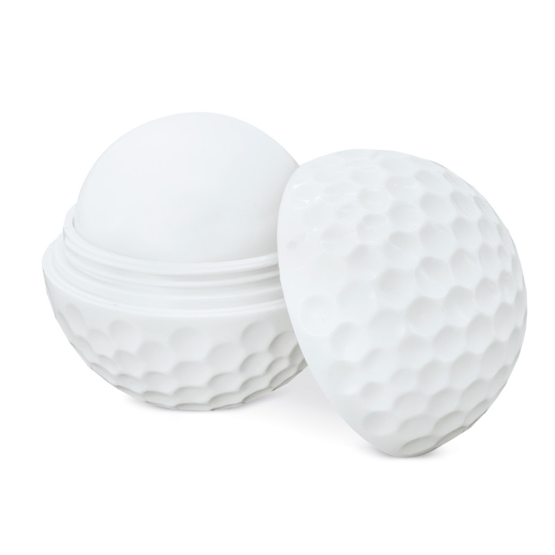Bálsamo labial redondo diseño de pelota de golf