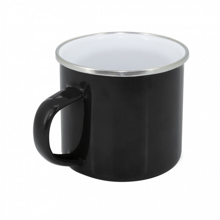 Taza de metal estilo mug de colores variados para regalar