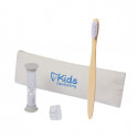 Cepillo de dientes infantil y reloj con adhesivo de superhéroes personalizado para niños