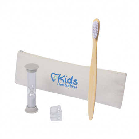 Cepillo de dientes infantil y reloj con adhesivo de superhéroes personalizado para niños
