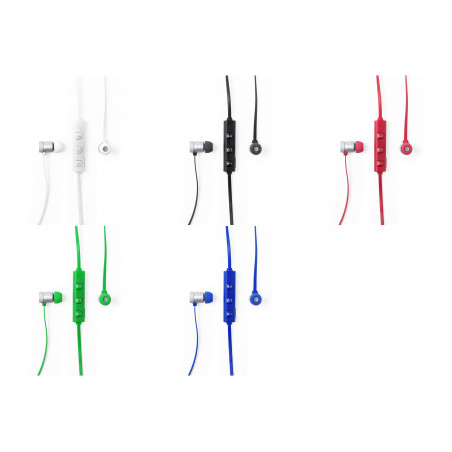 Auriculares de colores con conexión Bluetooth
