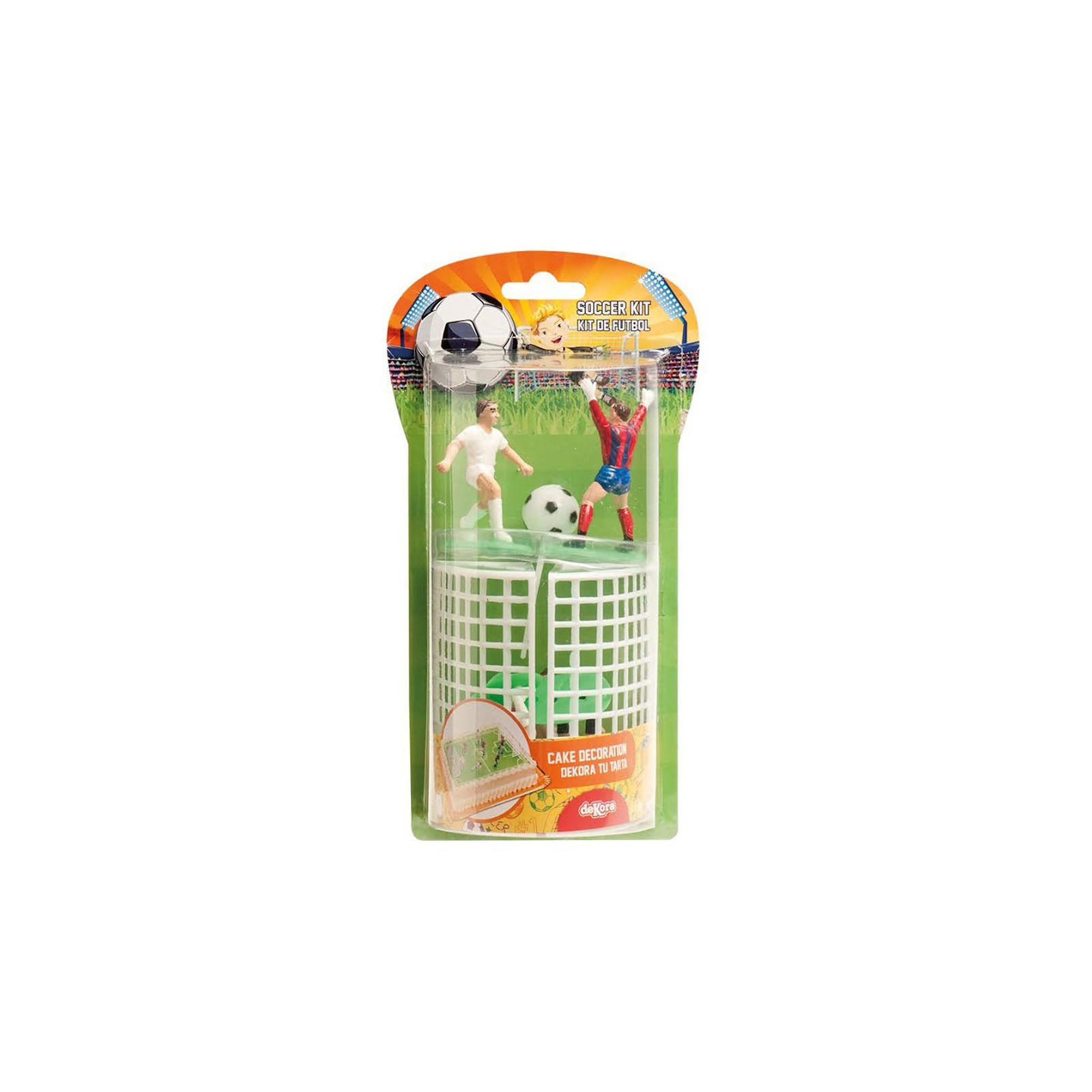 Figuras fútbol para decoración de tarta