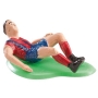 Figuras fútbol para decoración de tarta